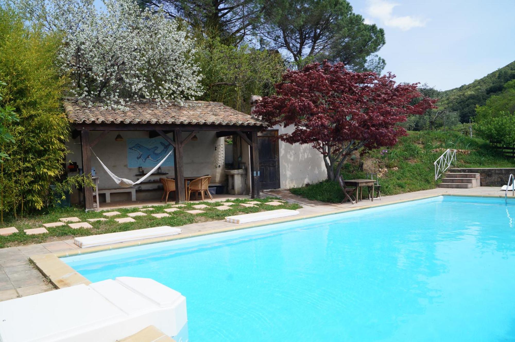 Chambre D'Hote Dans Mas Proche Anduze Cevennes Avec Piscine Mialet  Exteriör bild